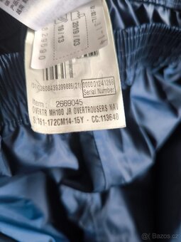 Quechua Dětské unisex turistické svrchní nepromokavé kalhoty - 4
