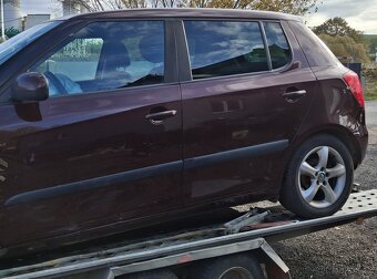 nd ze škoda fabia 2, 1.2.TSI 63kW, Rosso,bílá,červená - 4