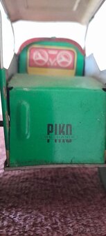 PIKO MECHANIK - HISTORICKÁ PLECHOVÁ HRAČKA PARNÍ VÁLEC (FUNK - 4