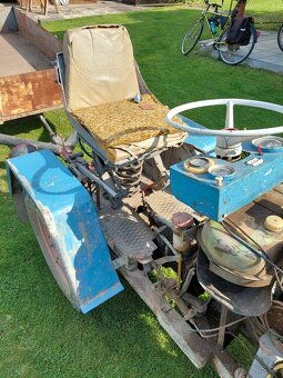 Prodám malotraktor domácí výroby - 4
