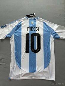 Adidas Argentina 24/25 Domácí dres Messi #10 - 4