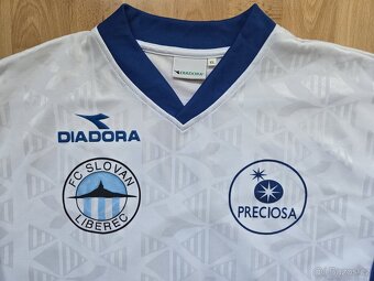 Hraný dres FC Slovan Liberec Pospisil 4 Diadora XL - 4