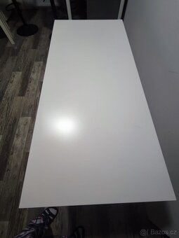Psací stůl polohovací - 3 úrovně IKEA + kance. židle - 4