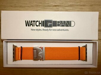 Apple Watch Ultra 3 Natural Titanium, sv.modrý alpský tah - 4