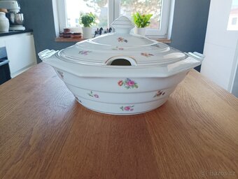 ART DECO PORCELÁNOVÁ TERINA HÁZENKA VD FRANCE - 4