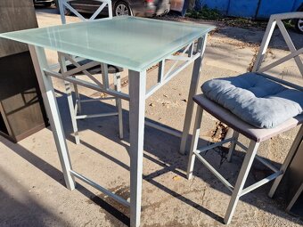 Jídelní Bar Set Komplet 60x80 výška 90 cm - 4