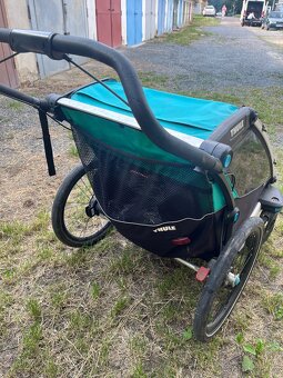 Thule Chariot Double + brzdy + velké přední kolo - 4