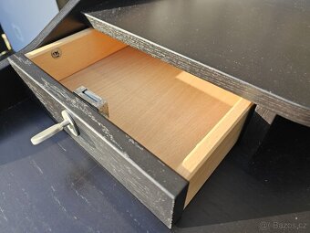 IKEA GUSTAV psací stůl - černohnědá - 4