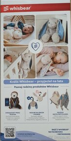 Whisbear šumící plyšová hračka pro miminka - 4