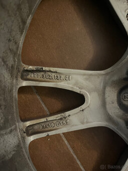 Porsche Carrera IV kolesa 5x130 8J x 18 ET57 a 10.5J x 18 ET - 4