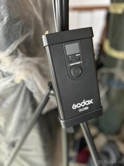 Tiché LED světlo Godox UL150 + Godox Soft Box + stativ - 4