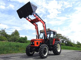 ZETOR 6245 S ČELNÍM NAKLADAČEM S TP A SPZ - 4