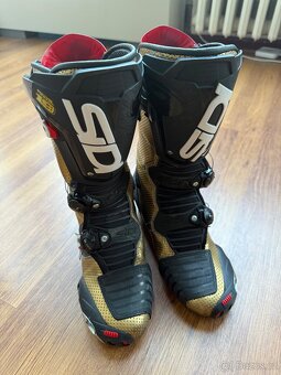 Dámské boty na motorku SIDI MAG 1 AIR LTD vel. 40 zlaté - 4