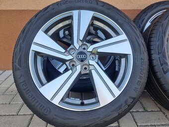 18″ 5×112 AUDI Q2 + 215/50R18 CONTINENTAL letné NEW dot2024 - 4