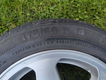 Prodám 5ks alu kola Borbet 14", 4x100, Felicia atd. - 4