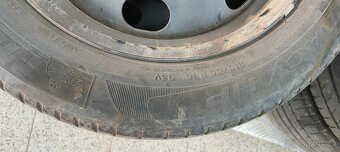 Plechové disky a pneu 215/55/16 Citroen - 4
