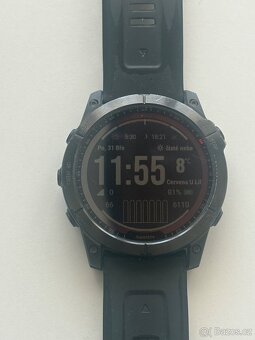 Chytré hodinky Garmin Fenix 7X Solar Slate Gray/Black Band - 4