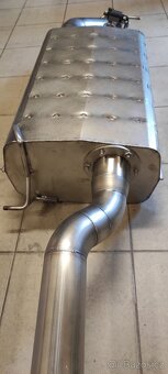 Hummer H2 6.0 6.2 V8 Cat-Back nerezový výfukový systém - 4