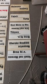Železnice-Vlakové směrové tabule - 4