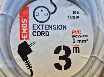 prodlužovací přívod, prodlužovák, 3m, Emos P0113 - 4