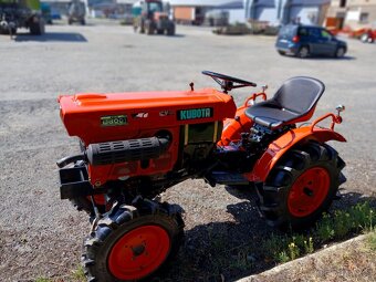 Japonský traktor Kubota B6001D, profesionální repas - 4