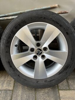 Originální kola Škoda Fabia 5x100 R15 - 4