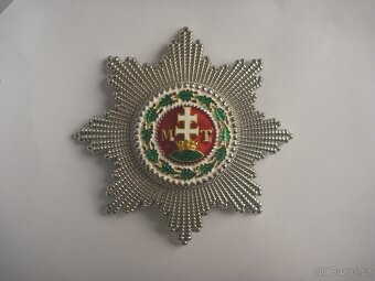 RU královský řád svatého Štěpána velkokříž hvězda FJI. - 4