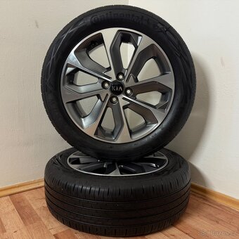 ZÁNOVNÍ KIA STONIC 4x100 R17 ET50+LETNÍ 205/55R17 6mm - 4