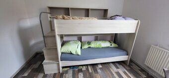 Patrová postel pro dvě děti Bibop - 4