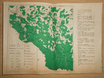 3x stará brožura ŠUMAVA rok 1961 - 1964 - použité -stav foto - 4