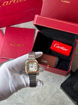 Hodinky Cartier Santos Two-tone - 4