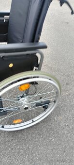 Invalidní vozík bržděný B+B šířka sedu 48cm t3 - 4