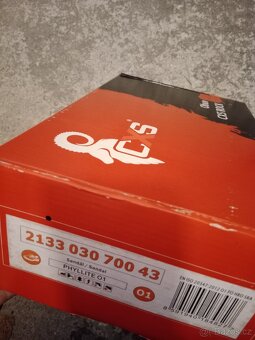 Pracovní obuv/ pevný kůže sandál, vel.43 NOVÉ - 4