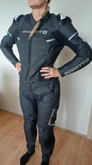 Kožená dámská kombinéza Bogotto Misano - 4