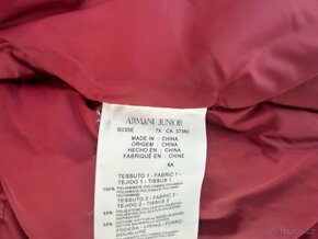 Armani junior přechodová péřová bunda 116 - 4