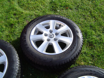 4X ZIMNÍ HLINÍKOVÁ KOLA ŠKODA OCTAVIA II 195/65 R15.. - 4