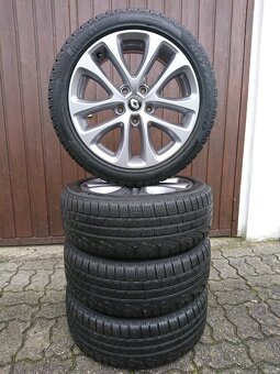 Renault Megane 3,4 17" Originální 205/50/17 zimní alu Kola - 4