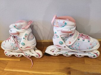 Dětské brusle 2v1, jak nové., vel. 29-32 - 4
