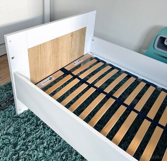 Kvalitní dětská postýlka PAIDI 70×140 cm + matrace,rošt atd. - 4