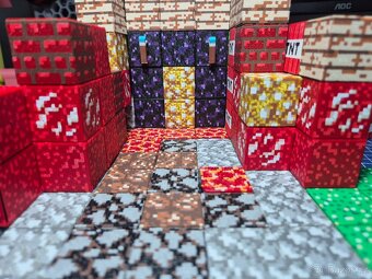 Magnetická stavebnice ve stylu hry Minecraft - 4