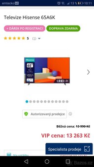 Televize Hinsence 164cm. Rok stará - 4
