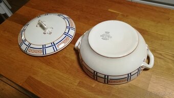 ART DECO KAMENINOVÁ SESTAVA LONGWY FRANCIE - 4