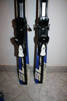 lyže Stockli laser 146 cm , lyžaky - 4