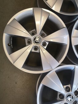 Alu kola 5x112 r16 Škoda - 4