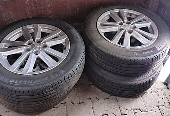 Michelin total performance 215/60 r17 na Alu kolech - 4