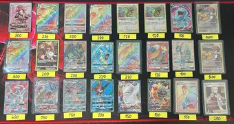 Pokemon karty - vzácné - 4