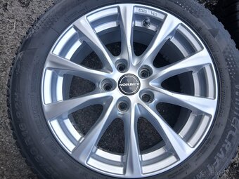 Prodám Sadu ALU kol Borbet 205/60R16 zimní - 4
