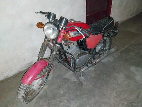 Jawa 350 634, stary madarsky TP so strihnutym rihom - 4