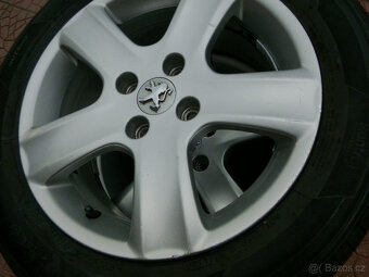 Letní alu sada disky originál Peugeot 4x108 6,5Jx16 ET31 - 4