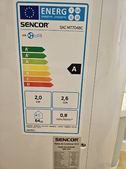 Mobilni klimatizace Sencor SAC MT7048C - 4